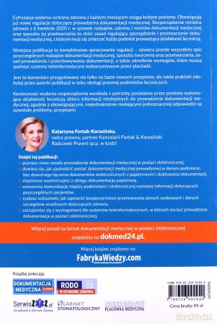Elektroniczna dokumentacja medyczna. Zmiany od 1 stycznia 2021 r. - Marta Bogusiak, Katarzyna Włodarczyk [KSIĄŻKA]