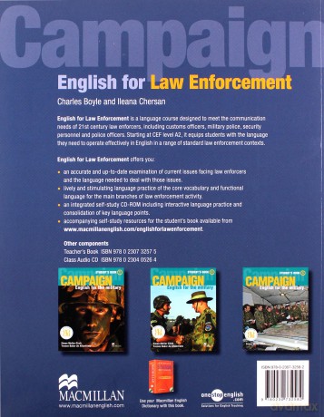 English for Law Enforcement Student's Book [KSIĄŻKA]