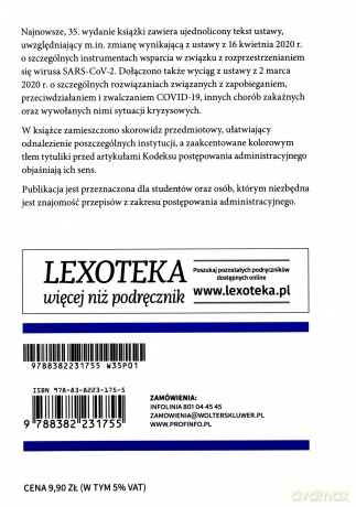 Kodeks postępowania administracyjnego [KSIĄŻKA]
