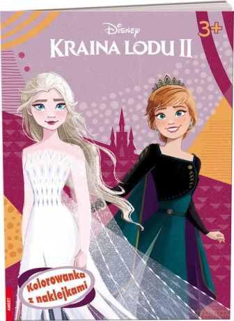 Kraina lodu 2 Kolorowanka z naklejkami [KSIĄŻKA]