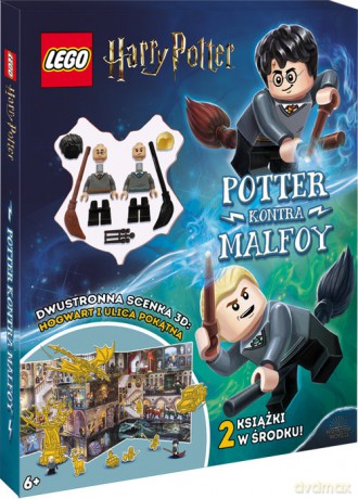 LEGO Harry Potter Potter kontra Malfoy [KSIĄŻKA]