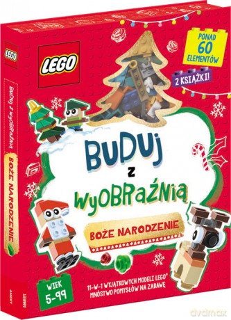 LEGO Iconic Buduj z wyobraźnią Boże Narodzenie [KSIĄŻKA]