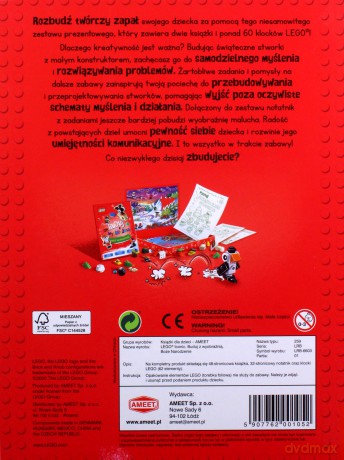 LEGO Iconic Buduj z wyobraźnią Boże Narodzenie [KSIĄŻKA]
