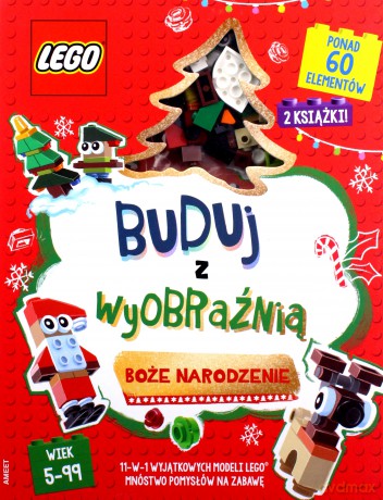 LEGO Iconic Buduj z wyobraźnią Boże Narodzenie [KSIĄŻKA]