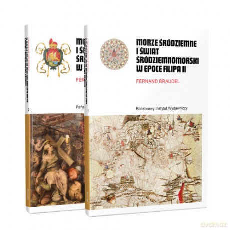 Morze Śródziemne i świat śródziemnomorski w epoce Filipa II (Tom 1/2) - Fernand Braudel [KSIĄŻKA]