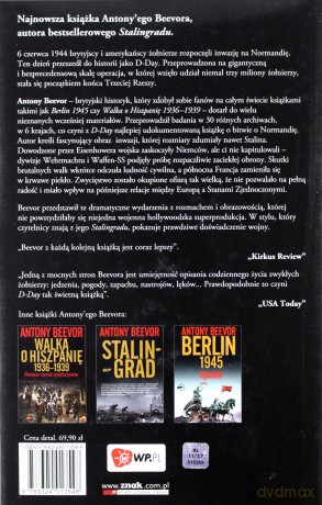 D-Day. Bitwa o Normandię - Antony Beevor [KSIĄŻKA]