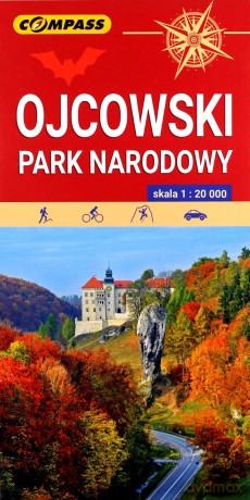 Ojcowski Park Narodowy mapa turystyczna 1:20 000