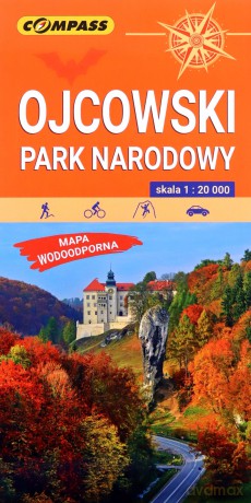 Ojcowski Park Narodowy mapa wodoodporna 1:20 000