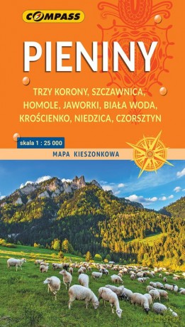 Pieniny Mapa kieszonkowa 1:25 000