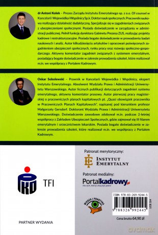 PPK w urzędzie Jak tworzyć i prowadzić pracownicze plany kapitałowe w jednostkach sektora finansów - Antoni Kolek, Oskar Sobolewski [KSIĄŻKA]