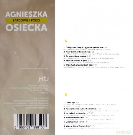 Bardowie i poeci: Agnieszka Osiecka [Winyl]