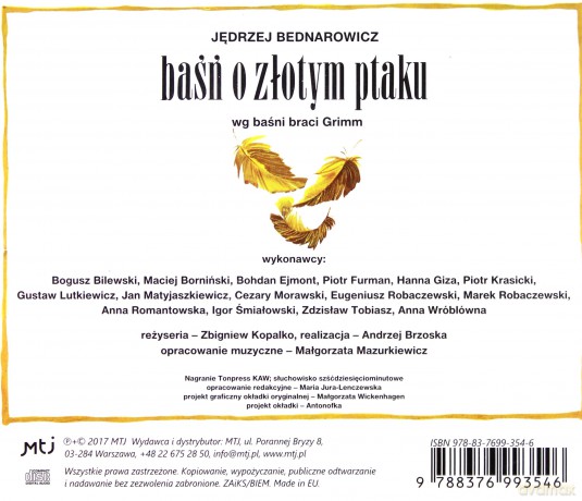 Baśń o złotym ptaku [CD]