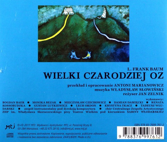 Wielki czarodziej Oz [CD]