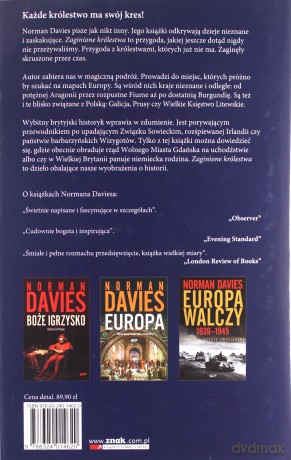 Zaginione królestwa - Norman Davies [KSIĄŻKA]