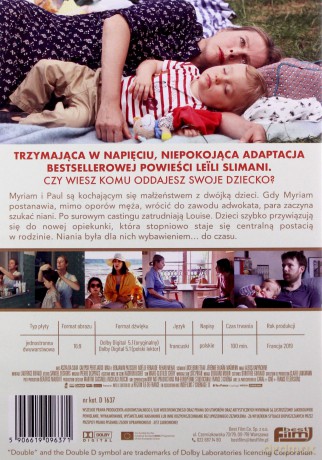 Kołysanka [DVD] film