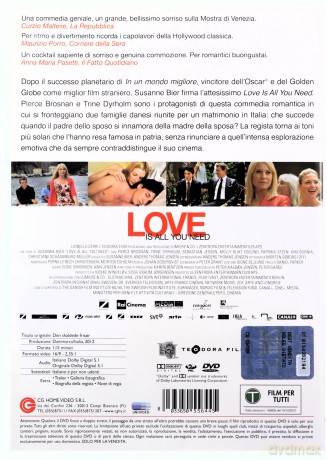 All You Need Is Love (Wesele w Sorrento) [DVD]