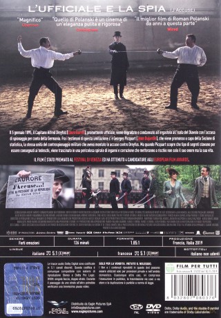 An Officer and a Spy (Oficer i szpieg) [DVD]