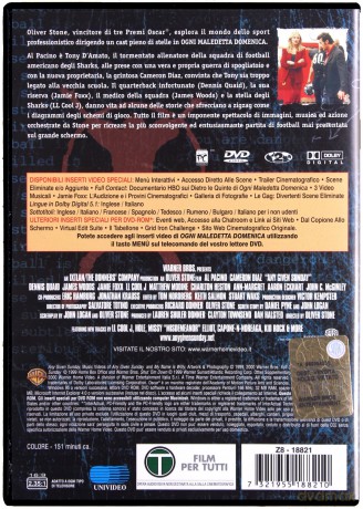 Any Given Sunday (Męska gra) [DVD]