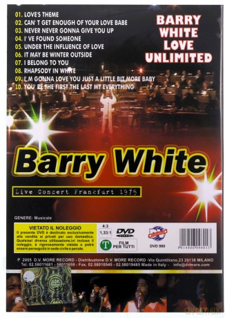 Barry White: Live In Concert Frankfurt 1975 [DVD]