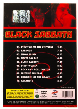 Black Sabbath: Never Say Die [DVD]