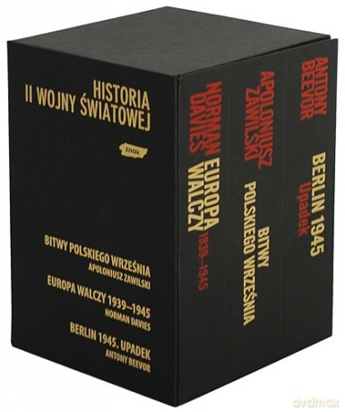 Pakiet 3 bestsellerów historycznych - Antony Beevor, Norman Davies, Apoloniusz Zawilski [KSIĄŻKA]