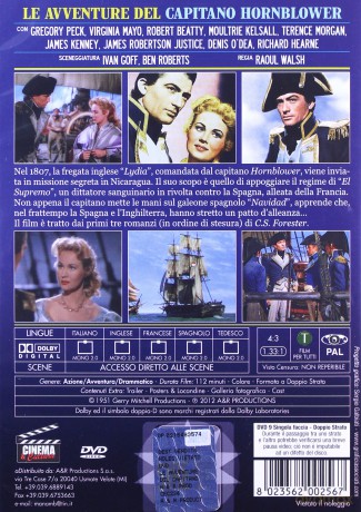 Captain Horatio Hornblower R.N. (Kapitan Hornblower) [DVD]