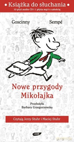 Nowe przygody Mikołajka - René Goscinny, Jean-Jacques Sempé [CD]