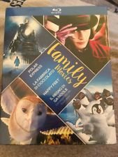Charlie and the Chocolate Factory / Legend of the Guardians: The Owls of Ga'Hoole / The Polar Express / Happy Feet (Charlie i fabryka czekolady / Legendy sowiego królestwa: Strażnicy Ga'Hoole / Ekspres polarny / Happy Feet: Tupot małych stóp) [4DVD]