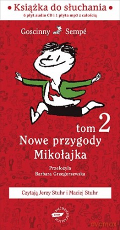 Nowe przygody Mikołajka. Tom 2. - René Goscinny [CD]