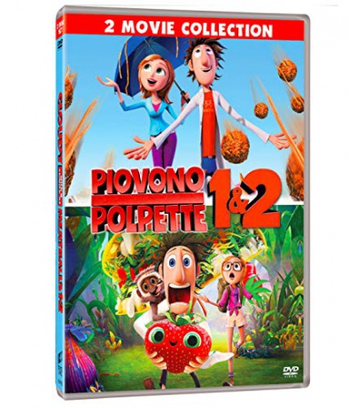 Cloudy with a Chance of Meatballs 1-2 (Klopsiki i inne zjawiska pogodowe / Klopsiki kontratakują) [2DVD]