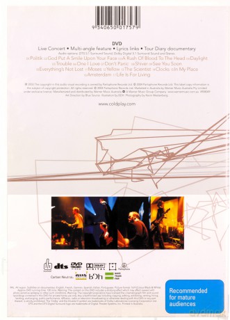Coldplay: Live 2003 [DVD]
