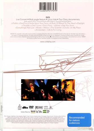 Coldplay: Live 2003 [DVD]