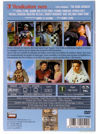 Dark Avenger. The Warriors (Czarny książę) [DVD]