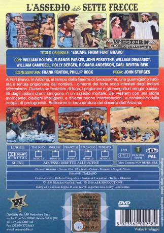 Escape from Fort Bravo (Ucieczka z Fortu Bravo) [DVD]