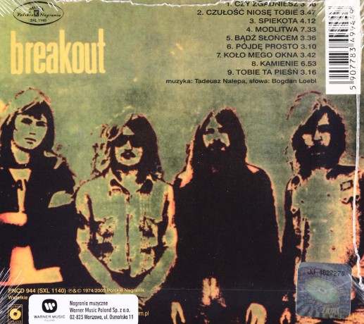 Breakout: Kamienie (digipack) [CD]