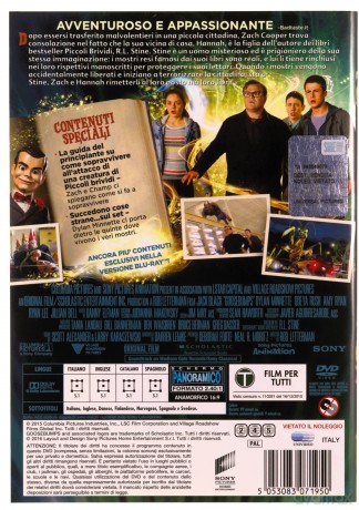Goosebumps (Gęsia skórka) [DVD]