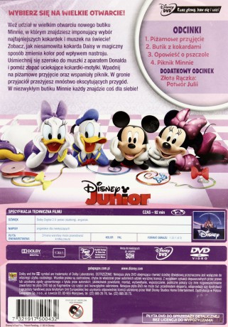 Klub Przyjaciół Myszki Miki: Butik Minnie (Disney) [DVD]