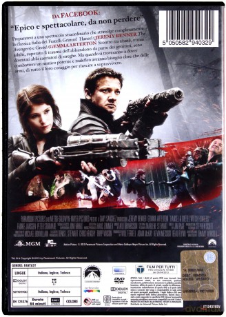 Hansel and Gretel: Witch Hunters (Hansel i Gretel: Łowcy Czarownic) [DVD]