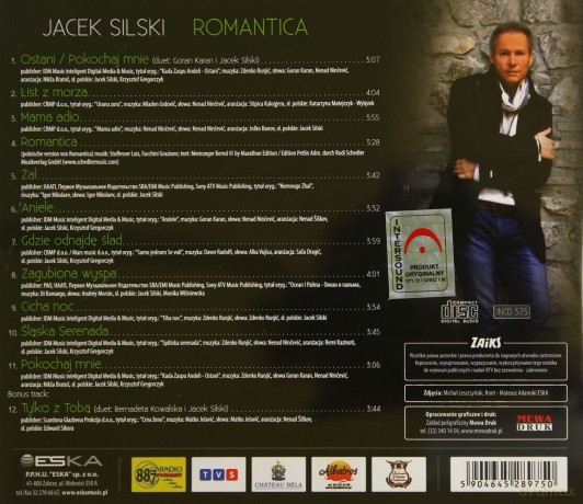 Jacek Silski: Romantica [CD]