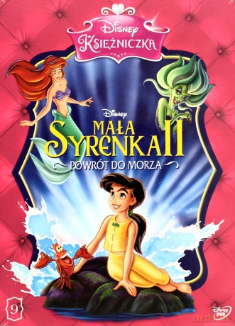 Mała Syrenka Trylogia: Mała Syrenka / Mała Syrenka 2. Powrót do morza / Mała Syrenka 3: Dzieciństwo Ariel (Disney) Pakiet [3DVD]