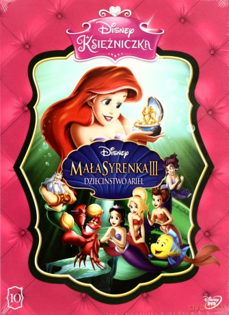Mała Syrenka Trylogia: Mała Syrenka / Mała Syrenka 2. Powrót do morza / Mała Syrenka 3: Dzieciństwo Ariel (Disney) Pakiet [3DVD]