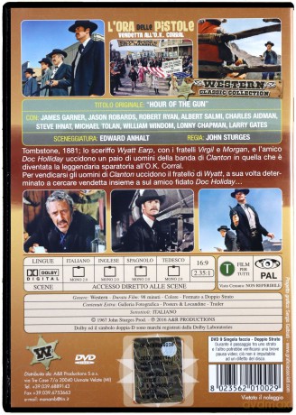 Hour of the Gun (Godzina ognia) [DVD]