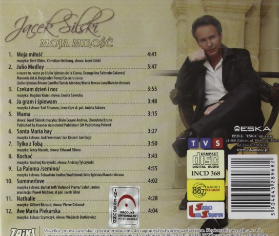 Jacek Silski: Moja miłość [CD]