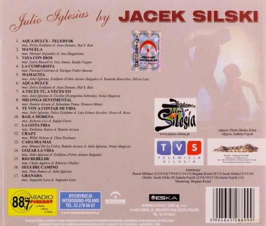 Jacek Silski: Julio Iglesias by Jacek Silski [CD]