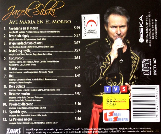 Jacek Silski: Ave Maria En El Morro [CD]