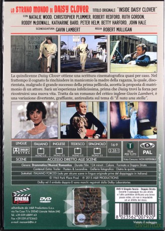 Inside Daisy Clover (Ciemna strona sławy) [DVD]