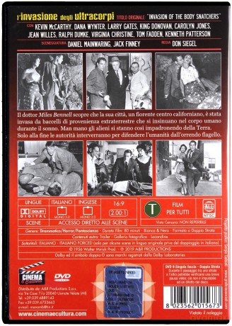 Invasion of the Body Snatchers (Inwazja łowców ciał) [DVD]