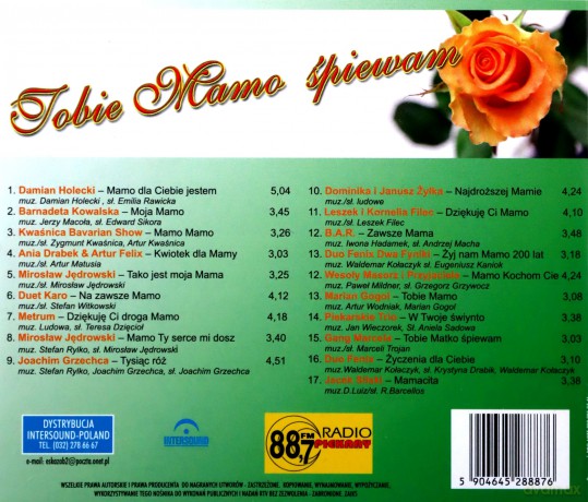 Tobie mamo śpiewam [CD]