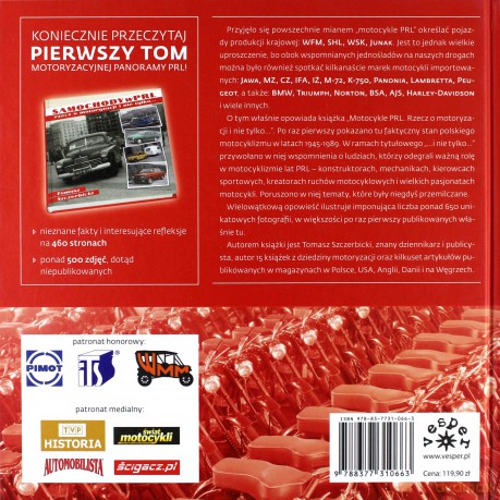 Motocykle w PRL - Tomasz Szczerbicki [KSIĄŻKA]
