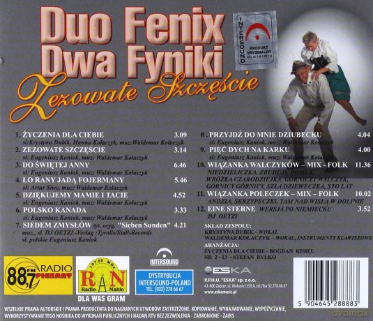 Duo Fenix (Dwa Fyniki): Zezowate szczęście [CD]